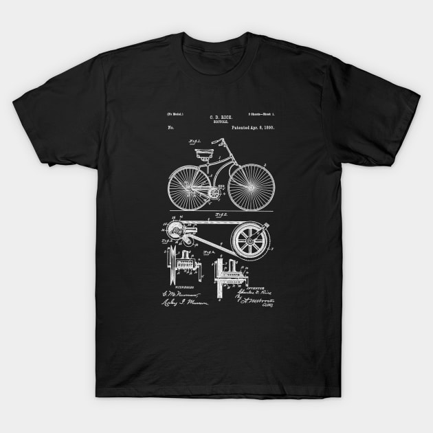 Bicycle Patent T-Shirt by Woah_Jonny